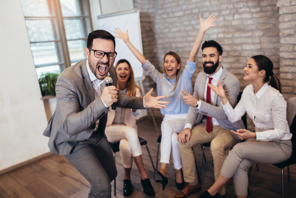 seminaire entreprise karaoke