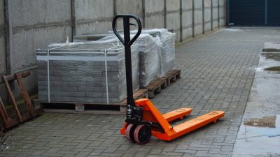 transpalette orange