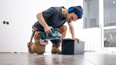 artisan btp decoupe parquet